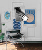 gallery wall builder tool placing artworks on the wall